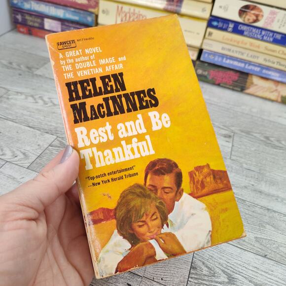 Rest and Be Thankful by Helen MacInnes 1949 Fawcett Crest Paperback Romance PB - Picture 1 of 11
